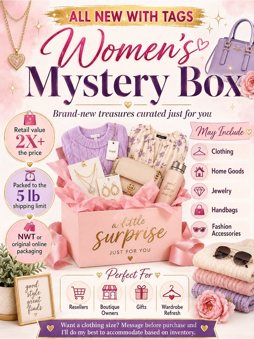 Women’s All New with Tags Mystery Box